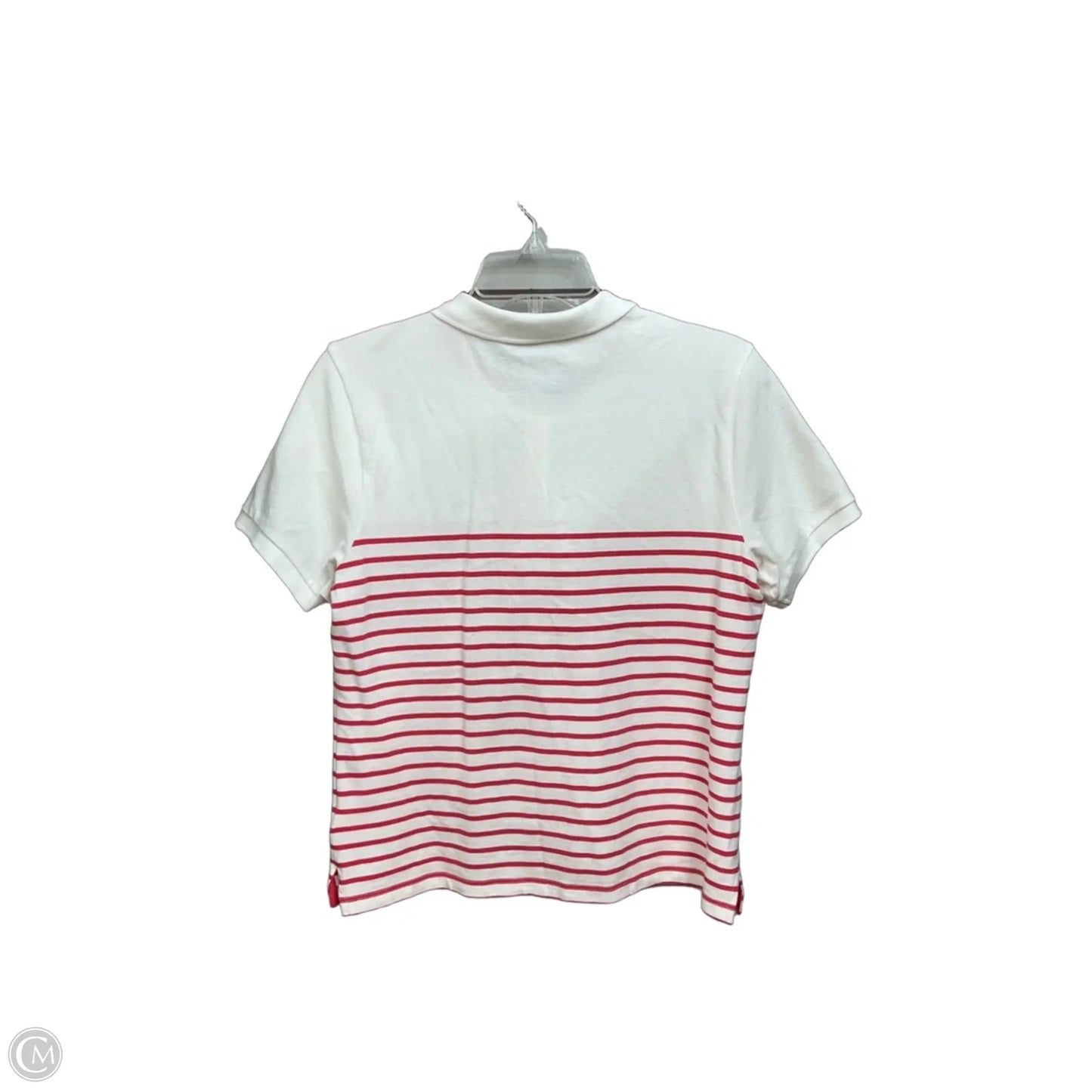 Top Short Sleeve By Vineyard Vines In Striped Pattern, Size: M