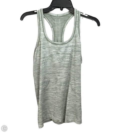 Athletic Tank Top By Lululemon In Green, Size: M