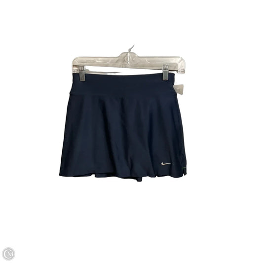 Athletic Skort By Nike Apparel In Navy, Size: Xs