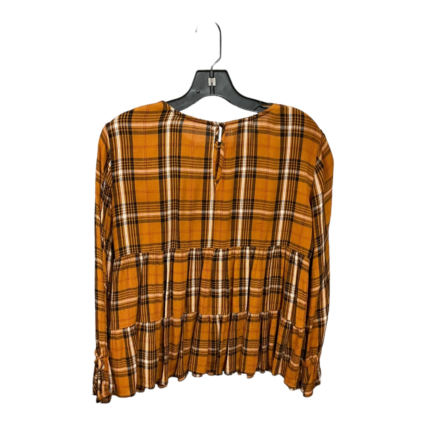 Plaid Blouse Long Sleeve Maurices, Size Xs