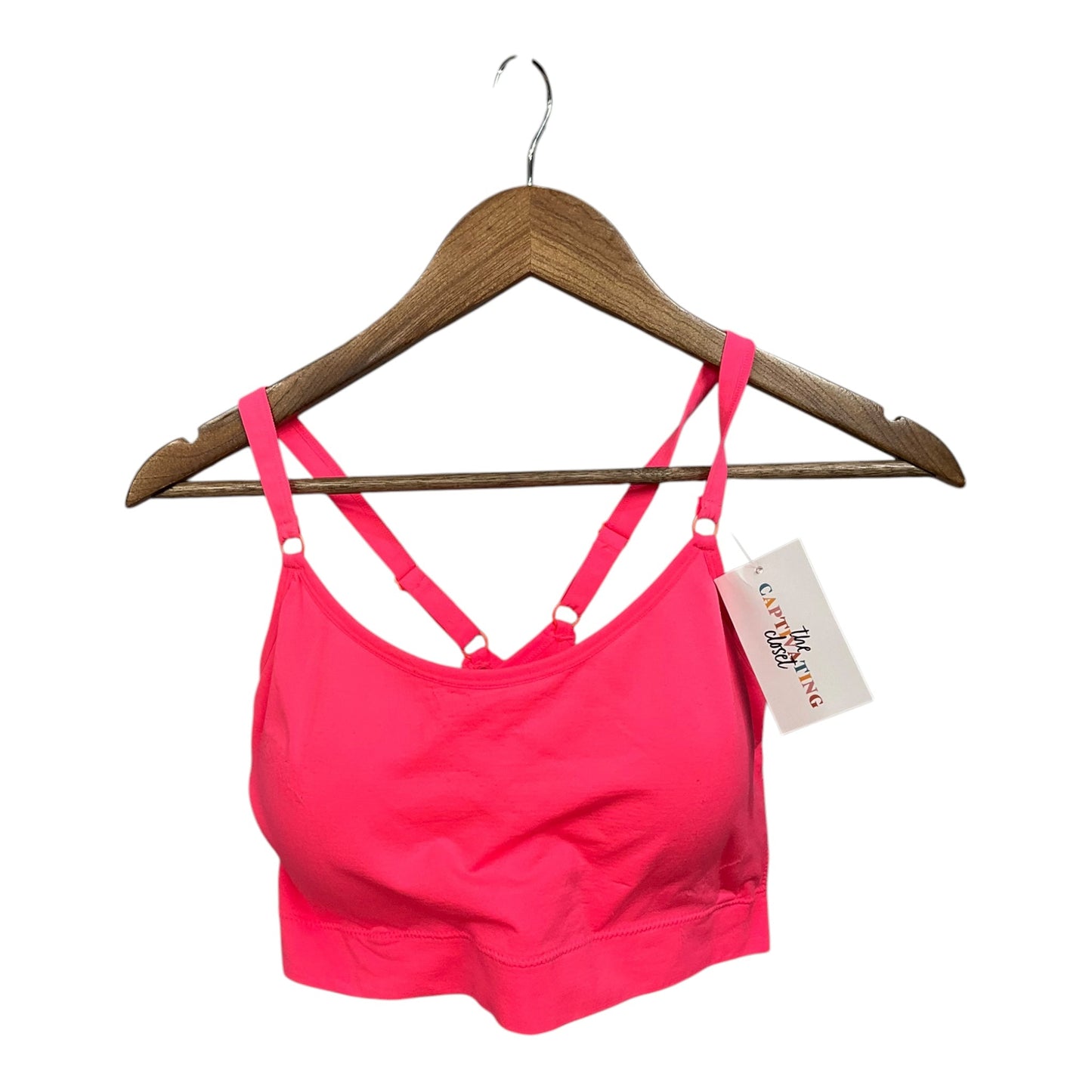 Athletic Bra By Clothes Mentor In Pink, Size: 2x