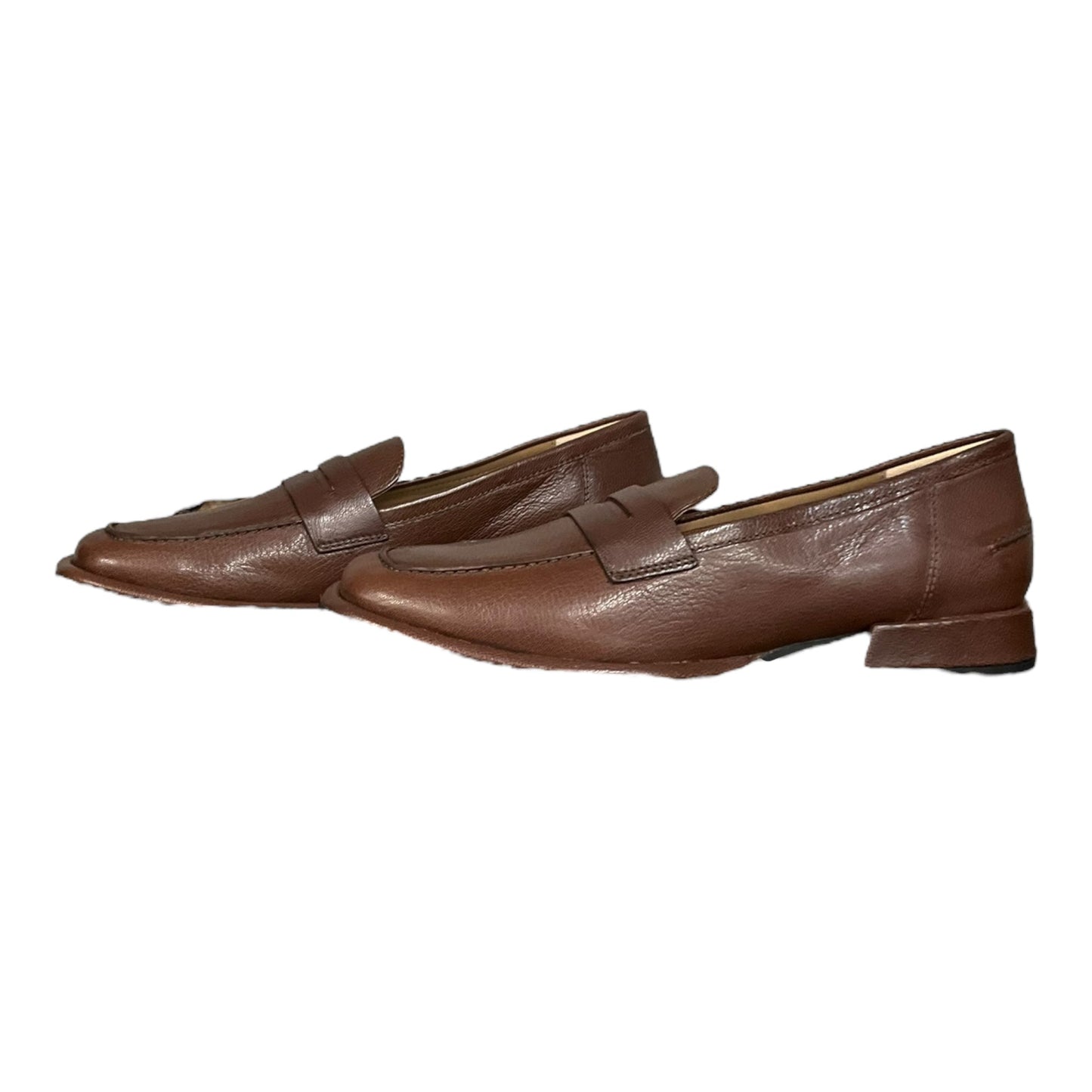 Brown Shoes Flats Saint Germain, Size 8.5