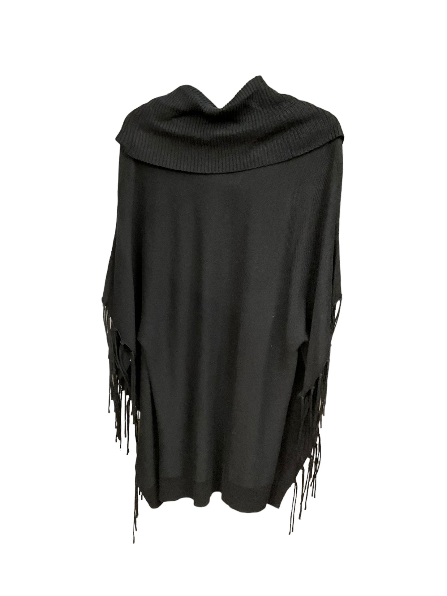 Black Poncho Michael By Michael Kors, Size 1x