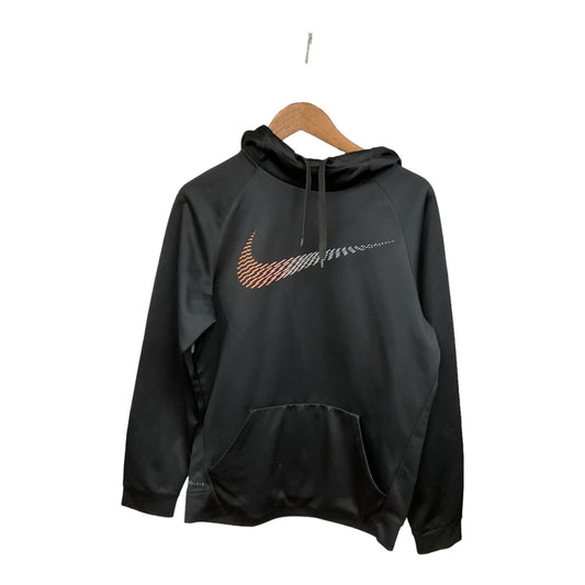 Athletic Jacket By Nike Apparel In Black, Size: S