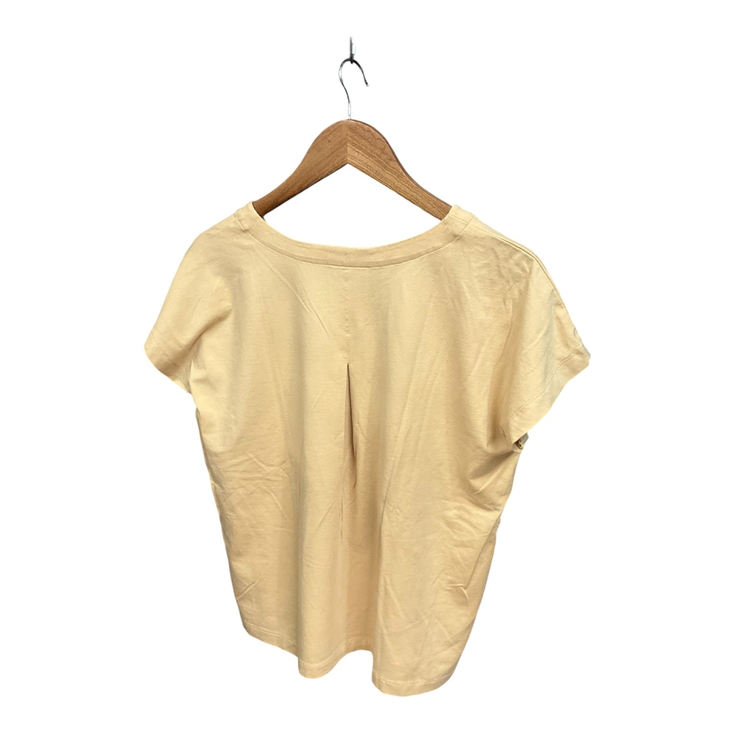 Top Sleeveless Basic By J. Jill In Yellow, Size: M