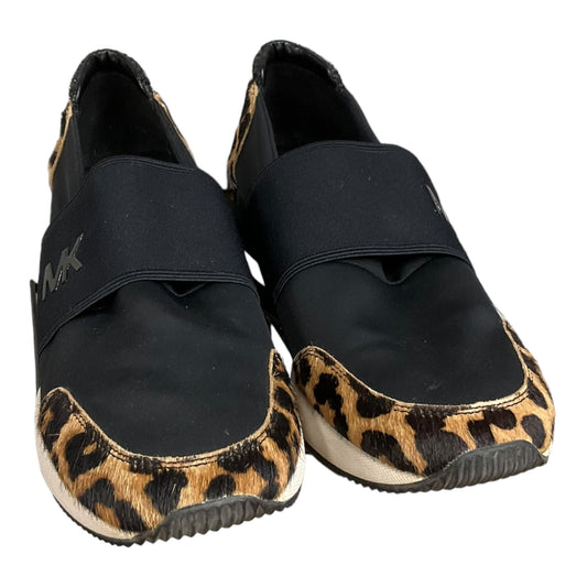 Animal Print Shoes Flats Michael By Michael Kors, Size 8.5