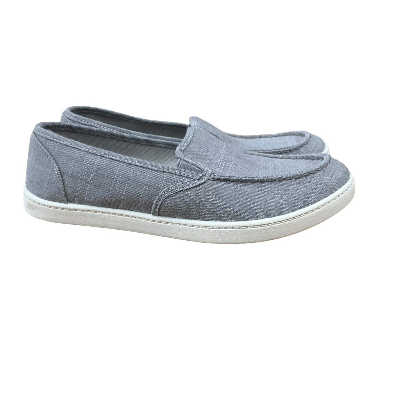 Grey Shoes Flats Time And Tru, Size 8.5