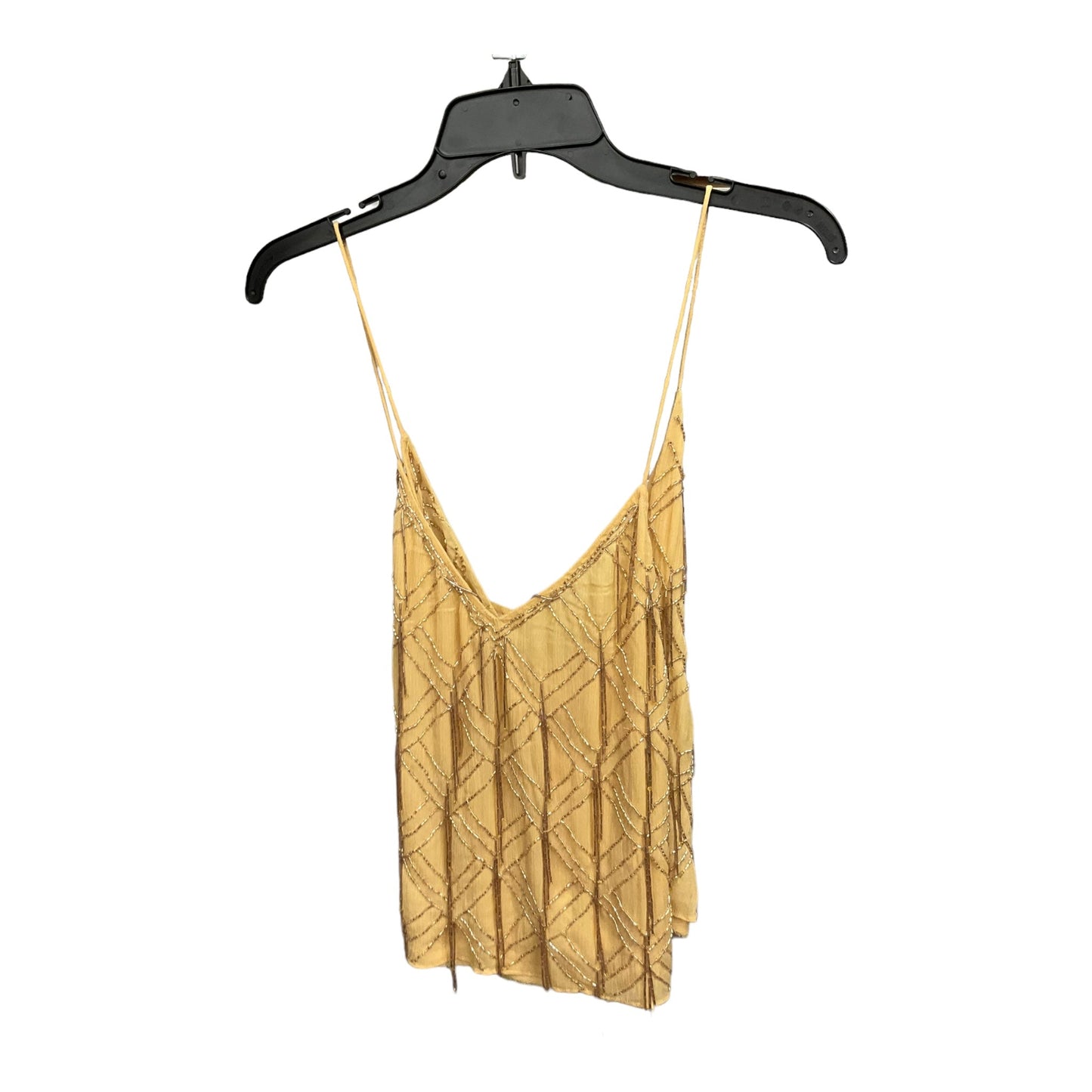 Gold Top Sleeveless Free People, Size M