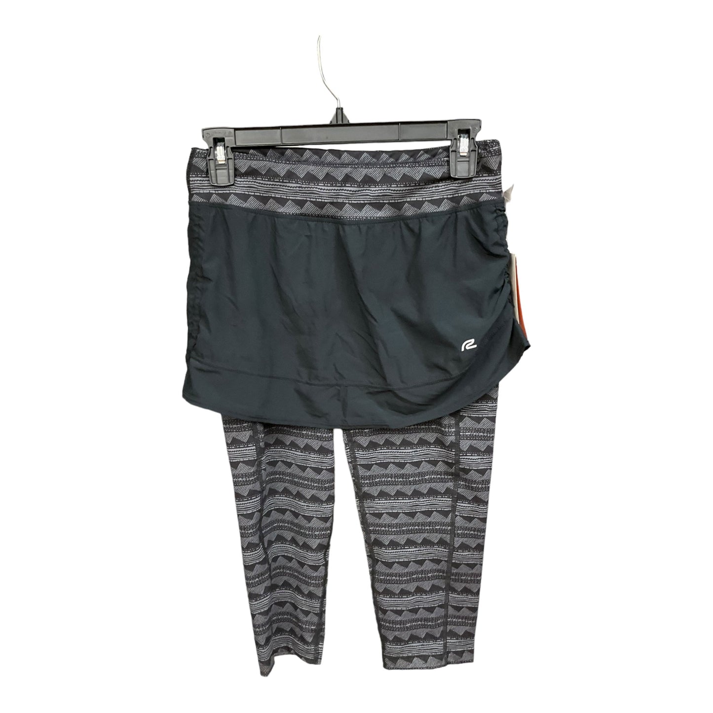 Black & Grey Athletic Pants 2pc Clothes Mentor, Size Xs