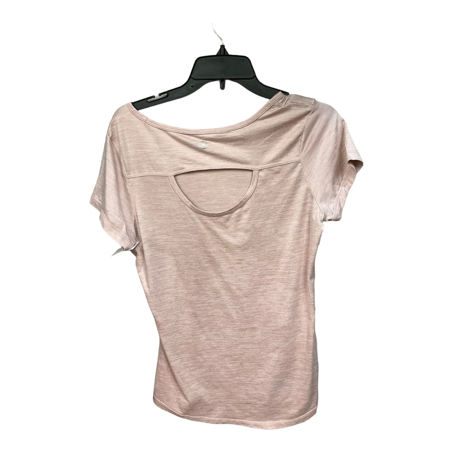 Pink Top Short Sleeve Gaiam, Size M