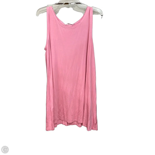 Athletic Top Short Sleeve By Cmc In Pink, Size: Xl