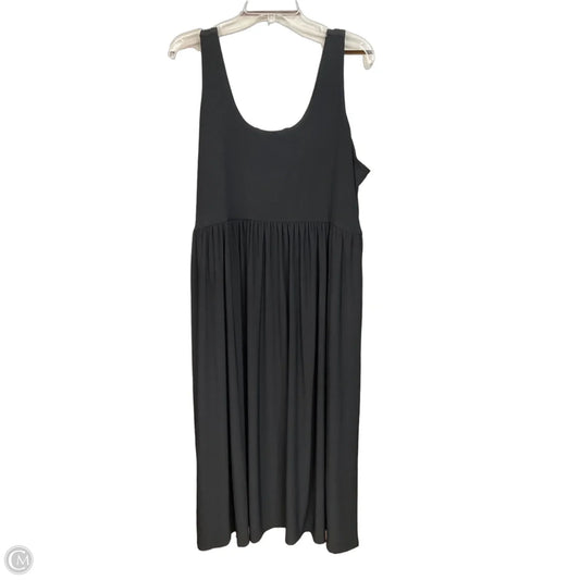 Dress Casual Short By Simply Vera In Black, Size: Xxl