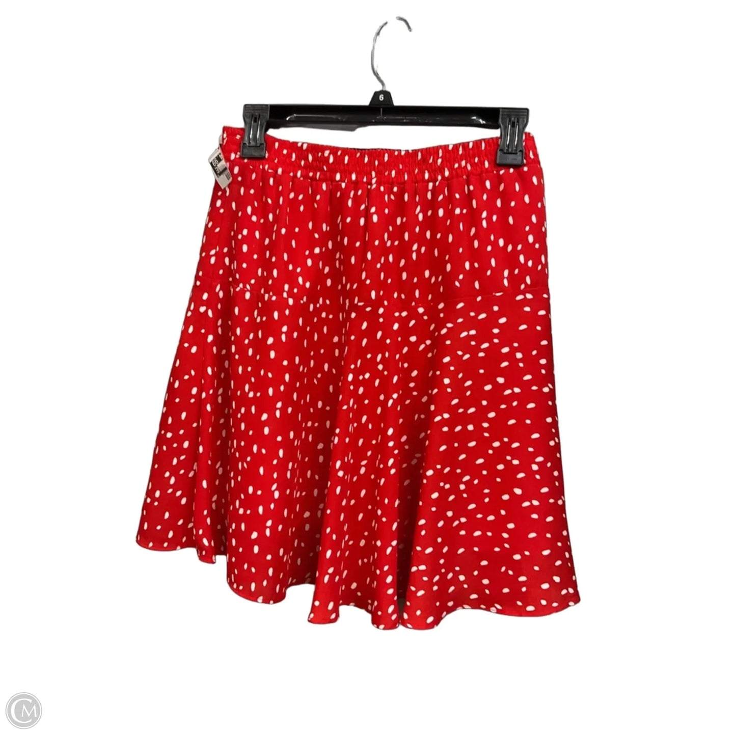 Skirt Midi By Banana Republic In Polkadot Pattern, Size: M