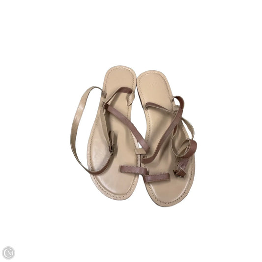 Sandals Flats By Gap In Tan, Size: 12
