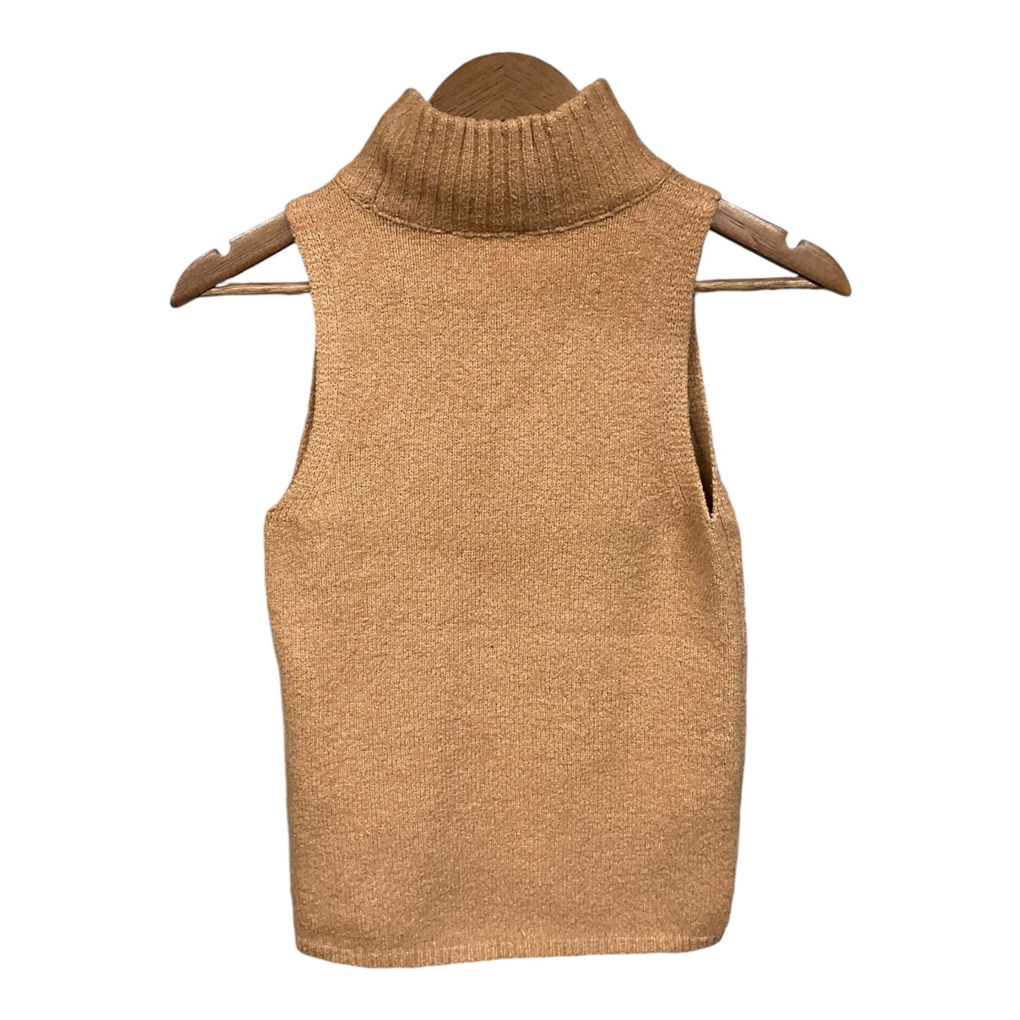 Top Sleeveless By Express In Beige, Size: M