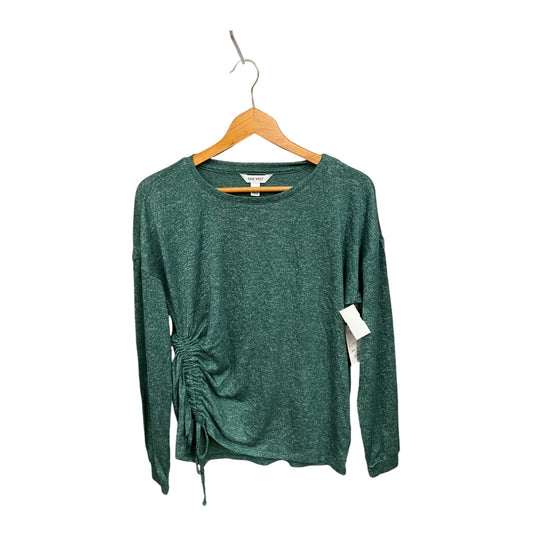 Top Long Sleeve By Nine West In Green, Size: S