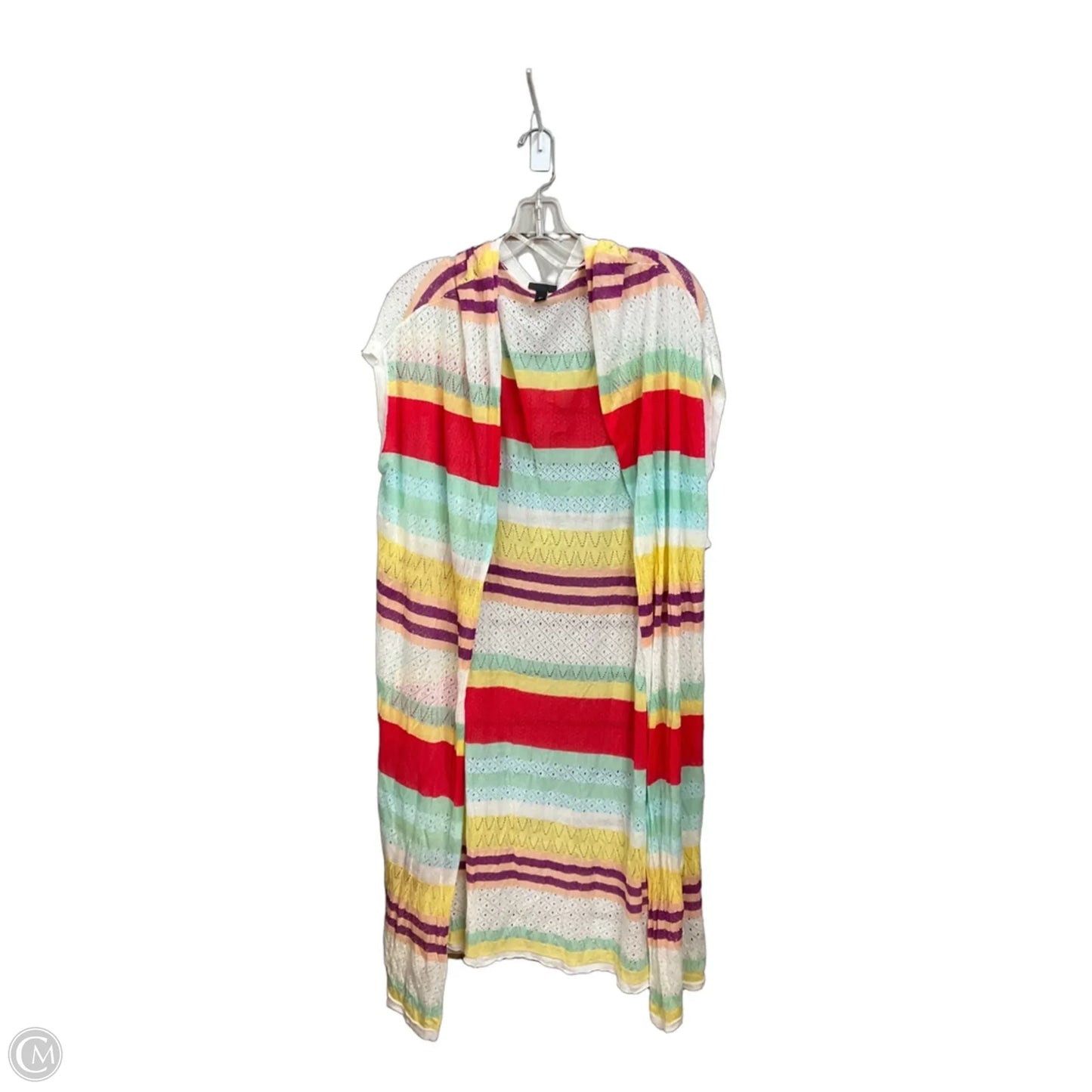 Kimono By Torrid In Rainbow Print, Size: 1x