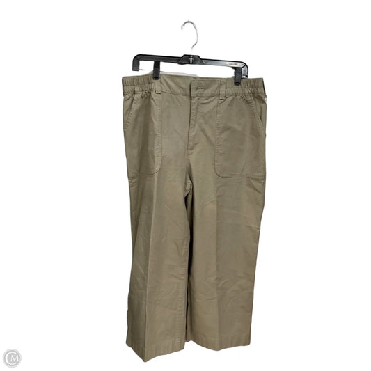 Pants Cropped By Duluth Trading In Green, Size: 14