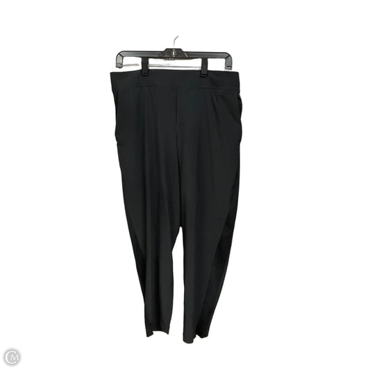 Athletic Pants By Athleta In Black, Size: 14p