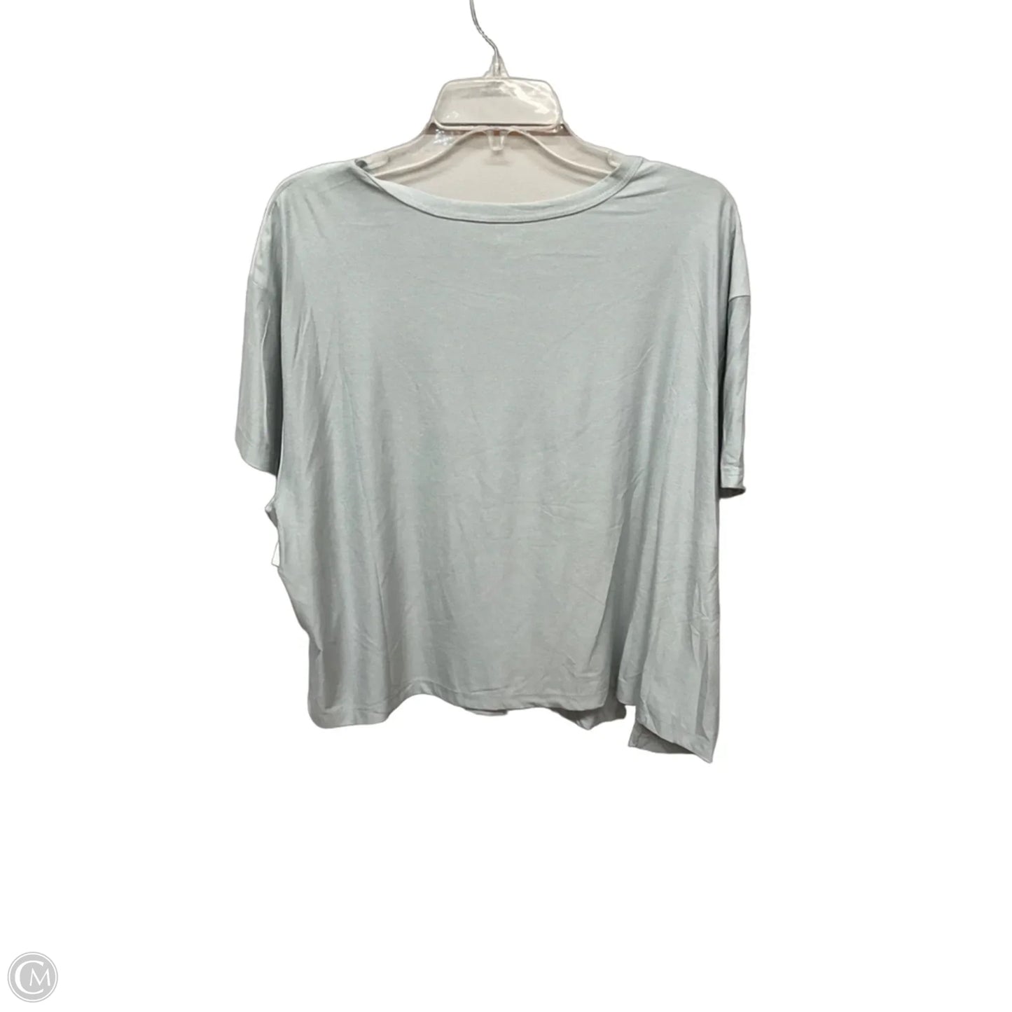 Athletic Top Short Sleeve By Old Navy In Grey, Size: Xl