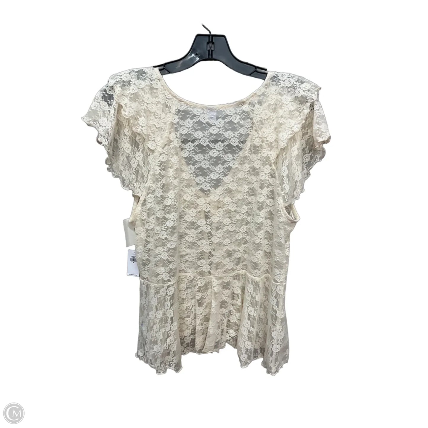 Top Sleeveless By Old Navy In Cream, Size: Xl