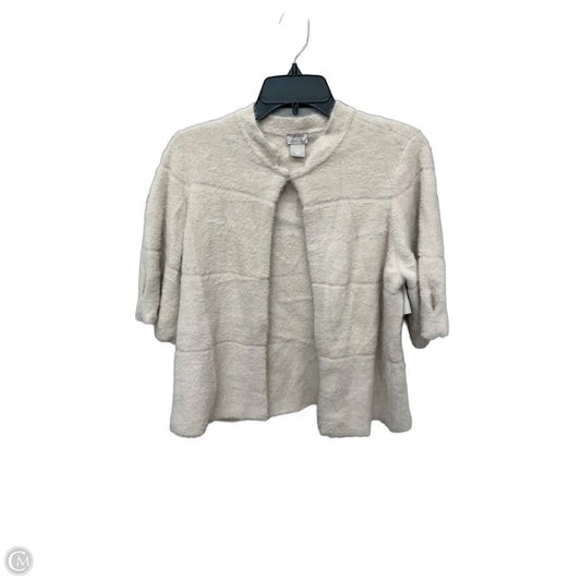 Top Short Sleeve By Chicos In Tan, Size: M