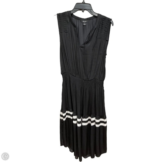 Dress Casual Short By Simply Vera In Black, Size: L