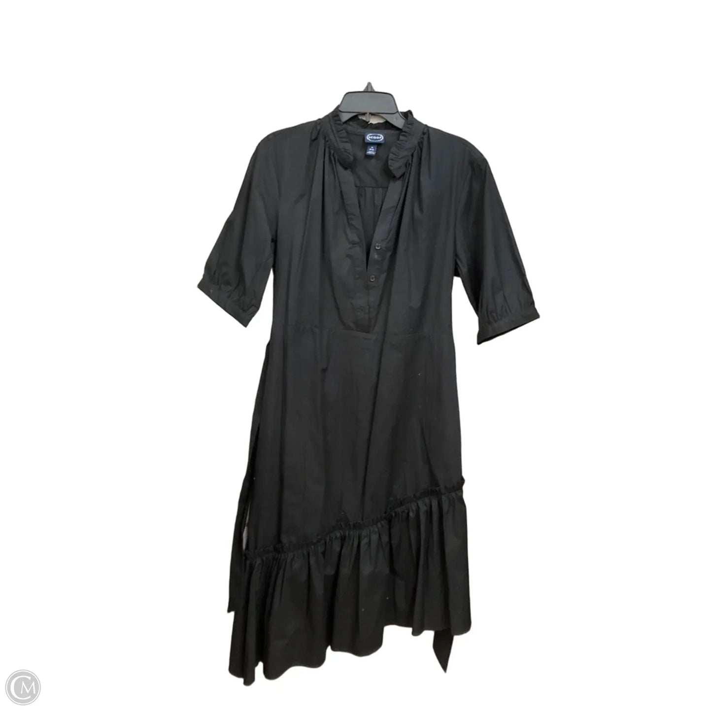Dress Casual Maxi By Scoop In Black, Size: M