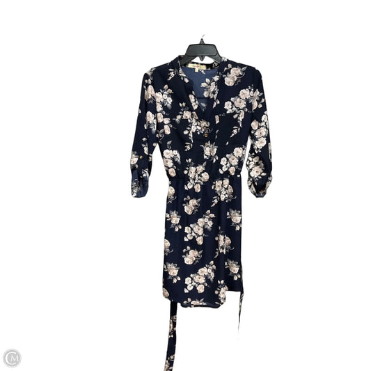 Dress Casual Short By Wishful Park In Floral Print, Size: M