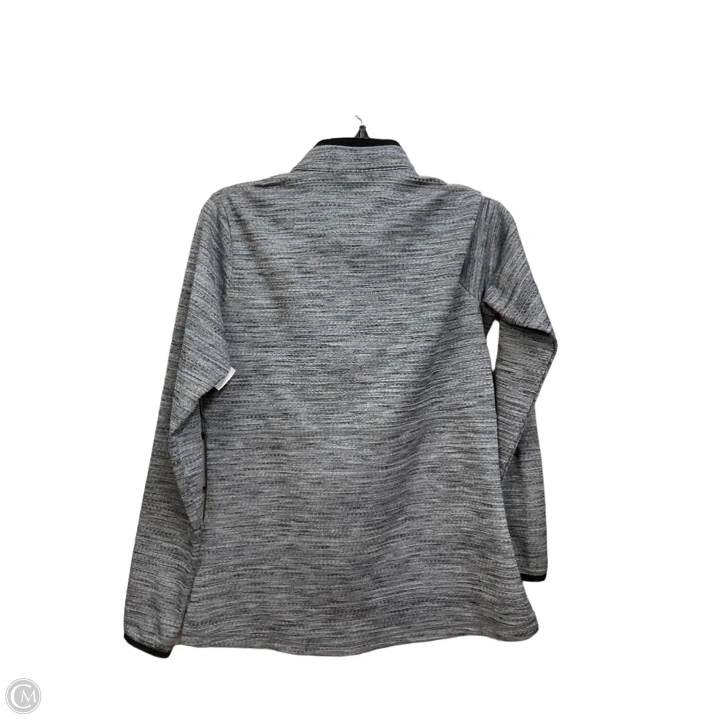 Athletic Jacket By Nike Apparel In Grey, Size: M