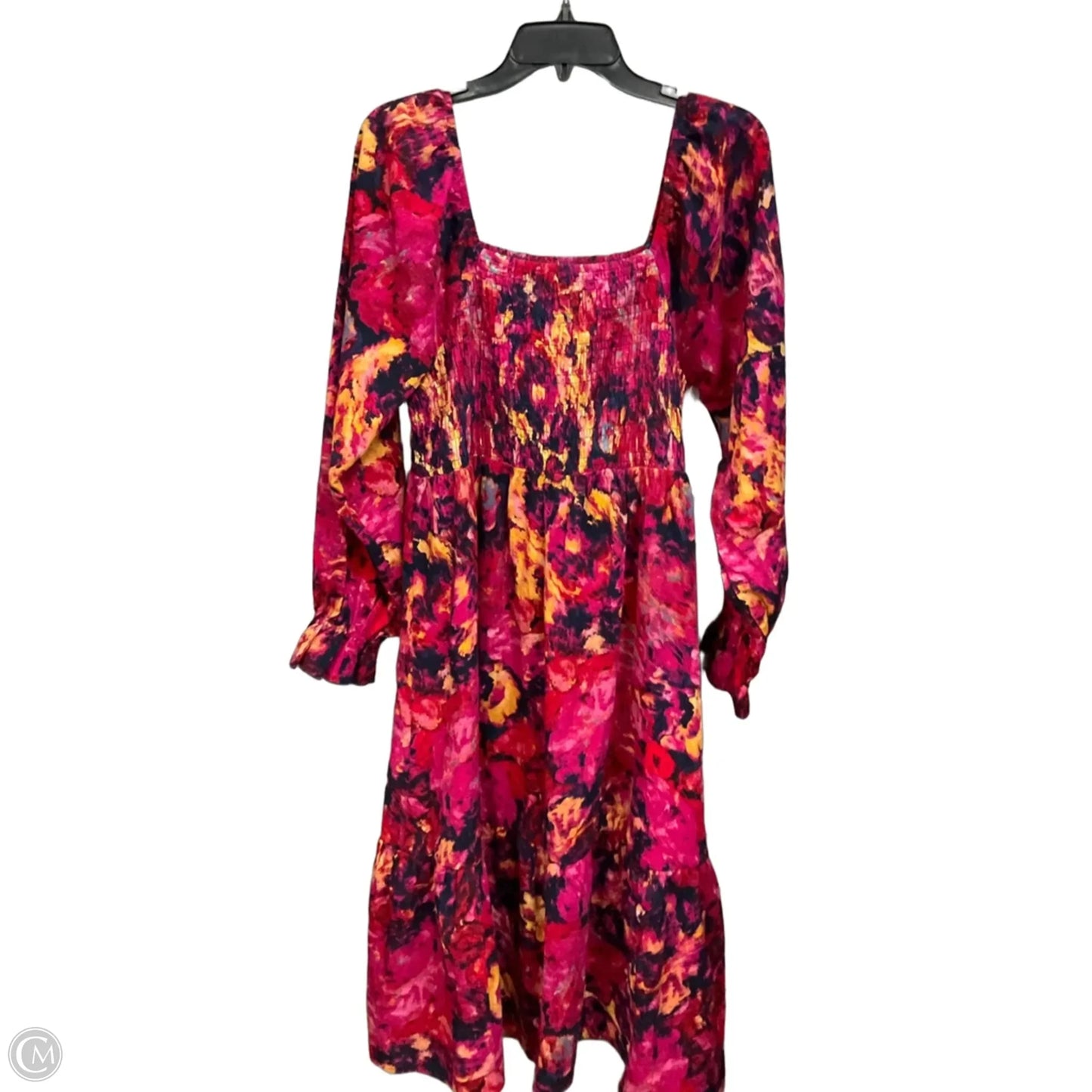 Dress Casual Short By Terra & Sky In Pink, Size: 12
