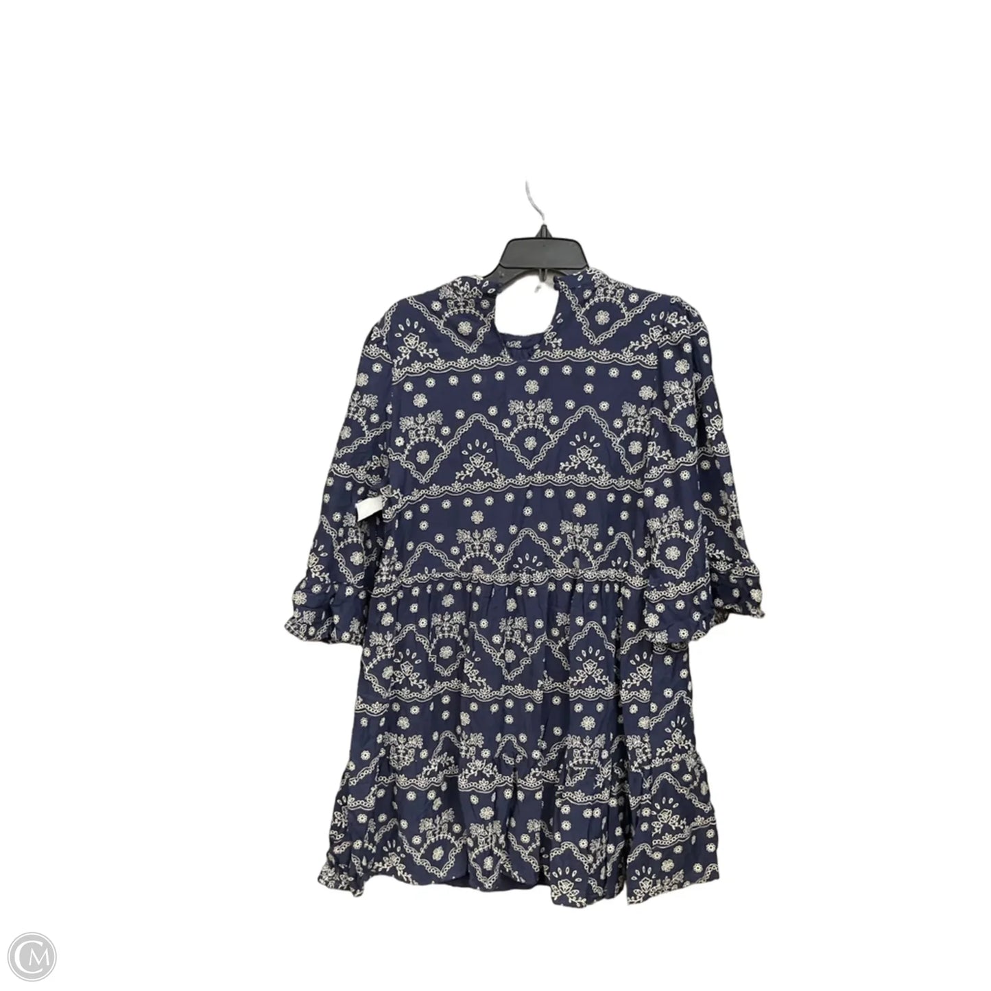Dress Casual Short By Penelope Rose In Blue, Size: L