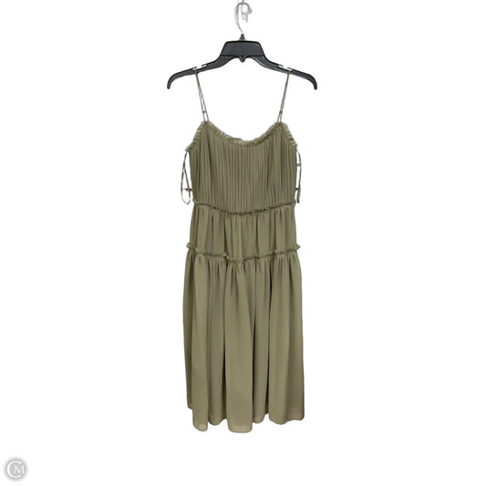Dress Casual Maxi By Banana Republic In Green, Size: Xs