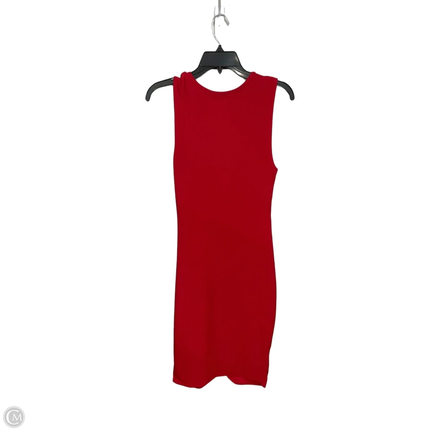 Dress Casual Midi By Leith In Red, Size: M