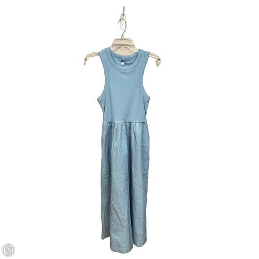 Dress Casual Maxi By Old Navy In Blue, Size: M