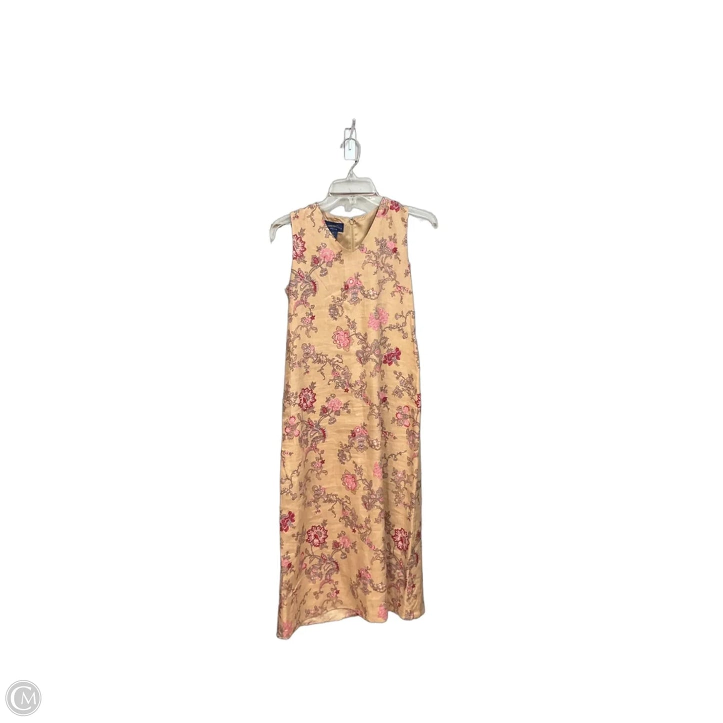 Dress Casual Maxi By Charter Club In Tan, Size: Xsp