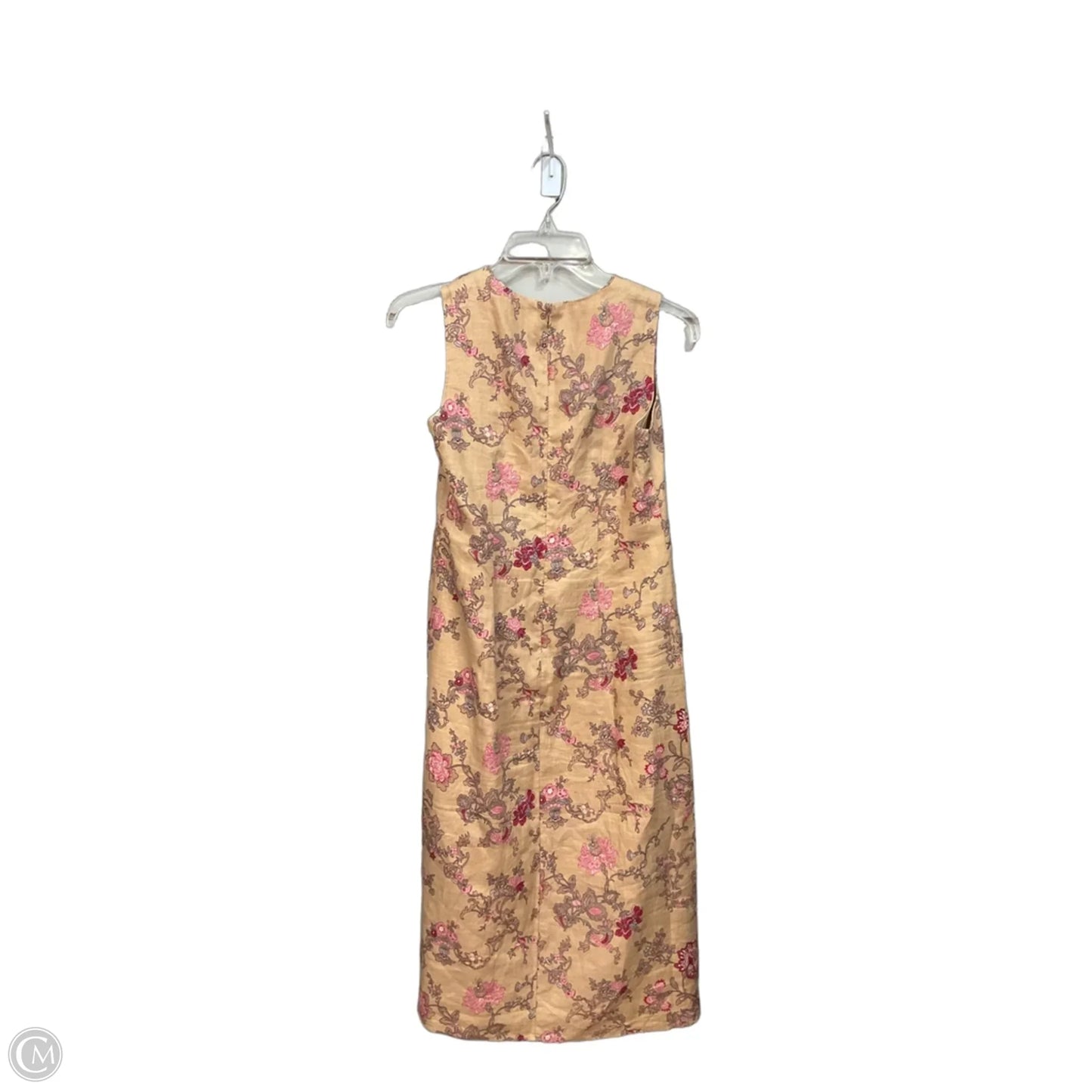 Dress Casual Maxi By Charter Club In Tan, Size: Xsp
