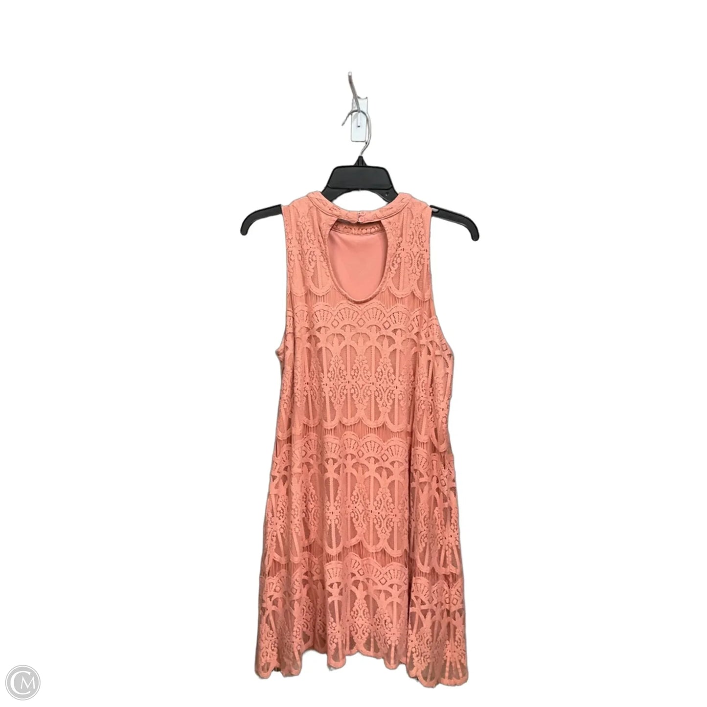 Dress Casual Short By Love Fire In Pink, Size: L