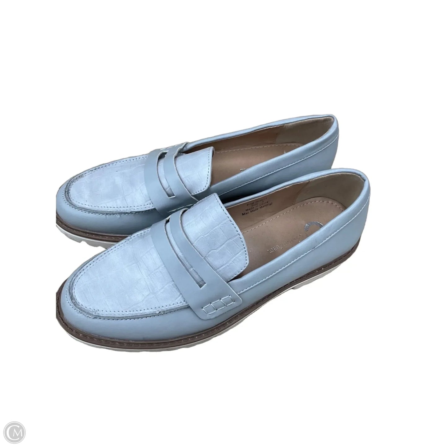 Shoes Flats By Clothes Mentor In Grey, Size: 8
