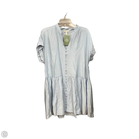 Dress Casual Short By H&m In Blue, Size: S