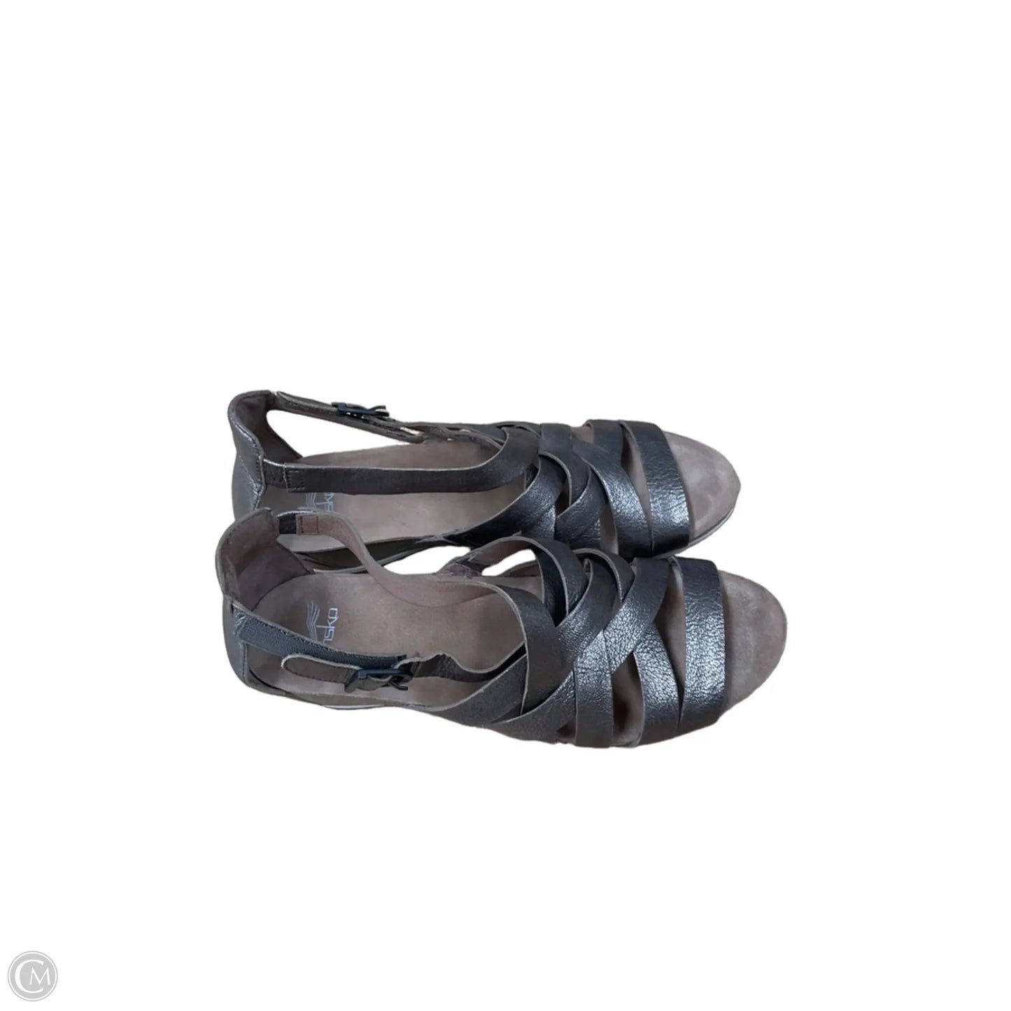 Sandals Heels Block By Dansko In Tan, Size: 8.5