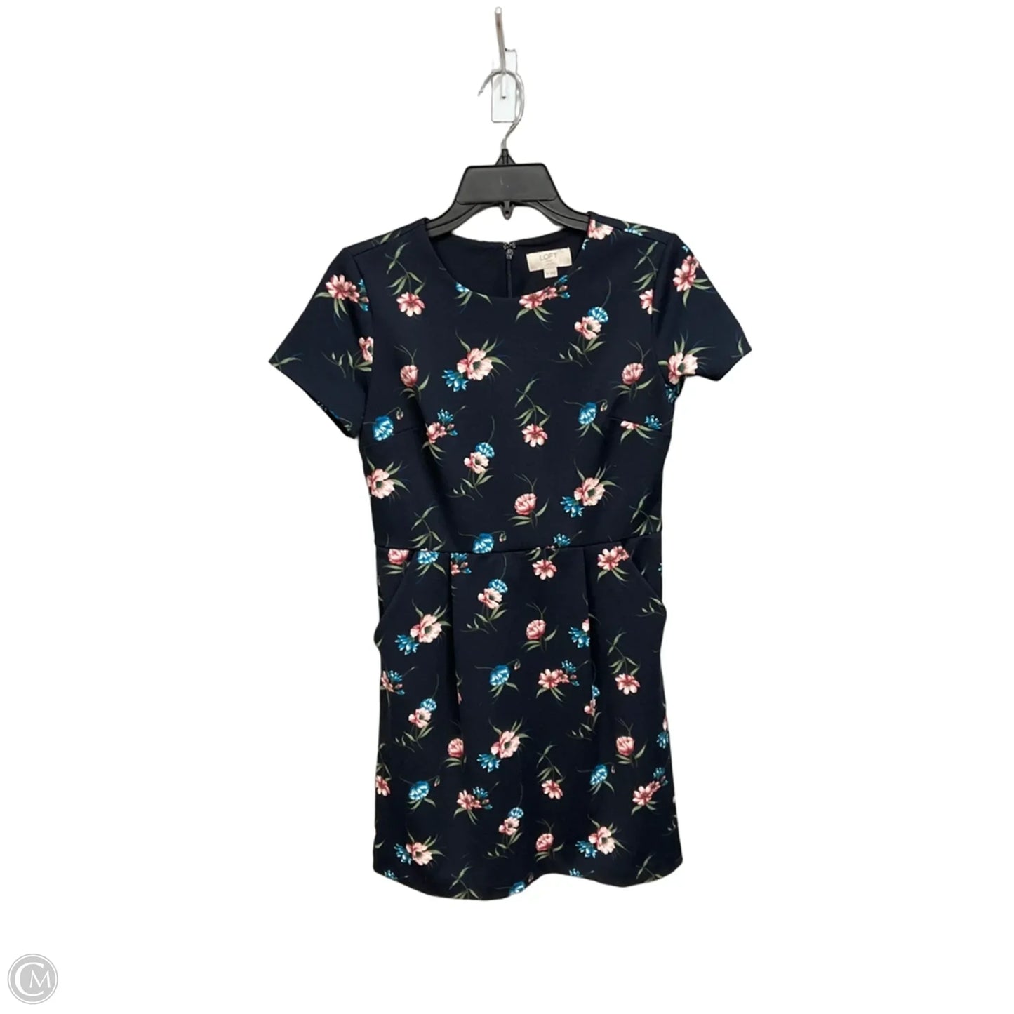 Dress Casual Short By Loft In Navy, Size: Xsp