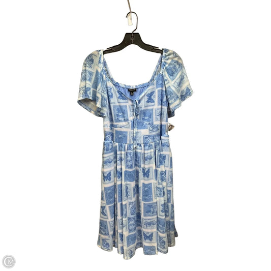 Dress Casual Short By Torrid In Blue, Size: L