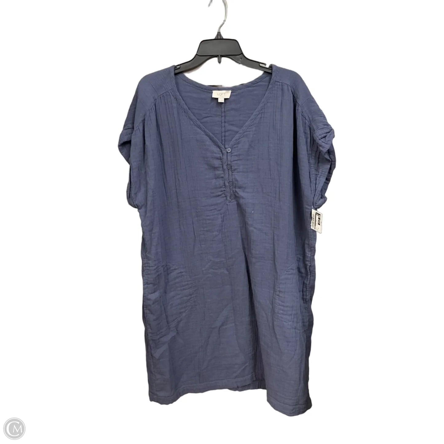 Dress Casual Short By Loft In Blue, Size: Xl