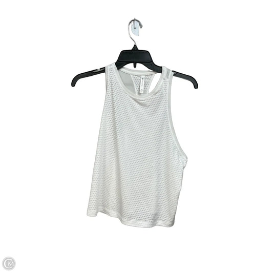 Athletic Tank Top By Athleta In White, Size: Xs