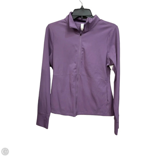 Athletic Jacket By Zella In Purple, Size: M