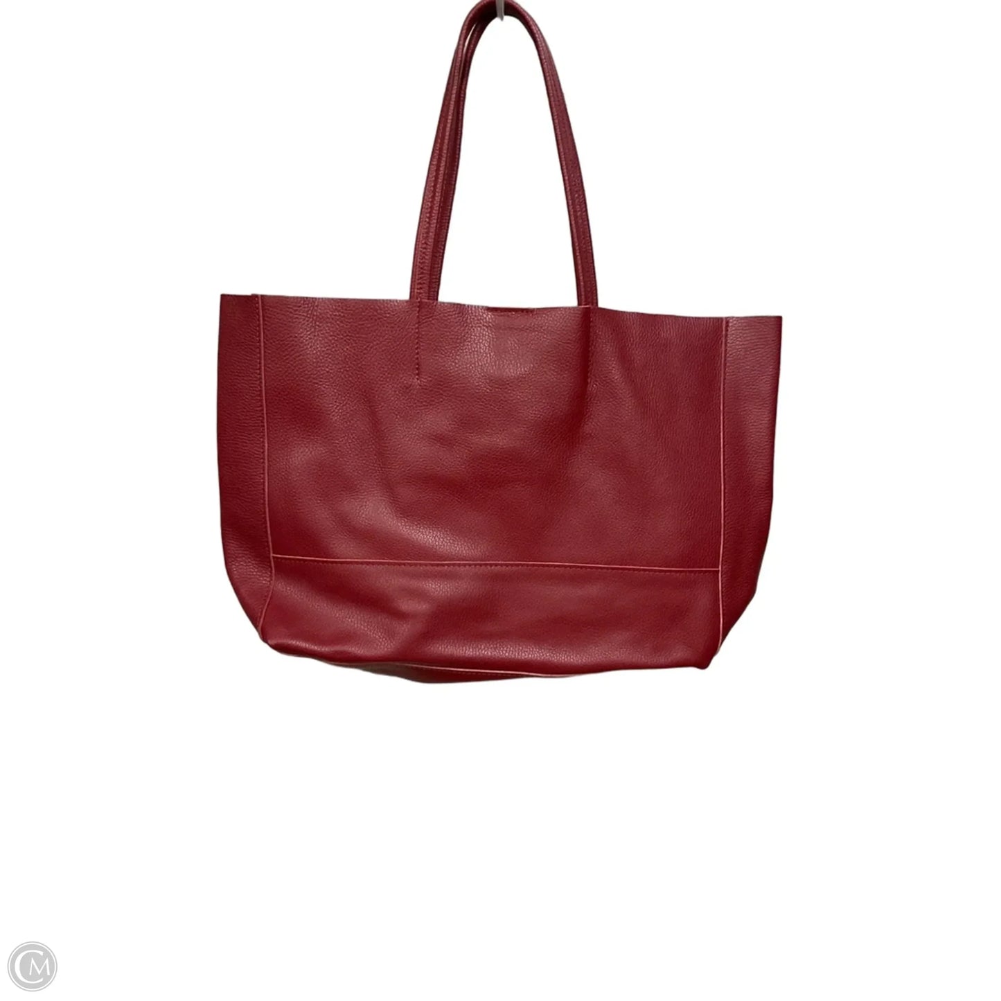 Handbag Leather By Clothes Mentor, Size: Large