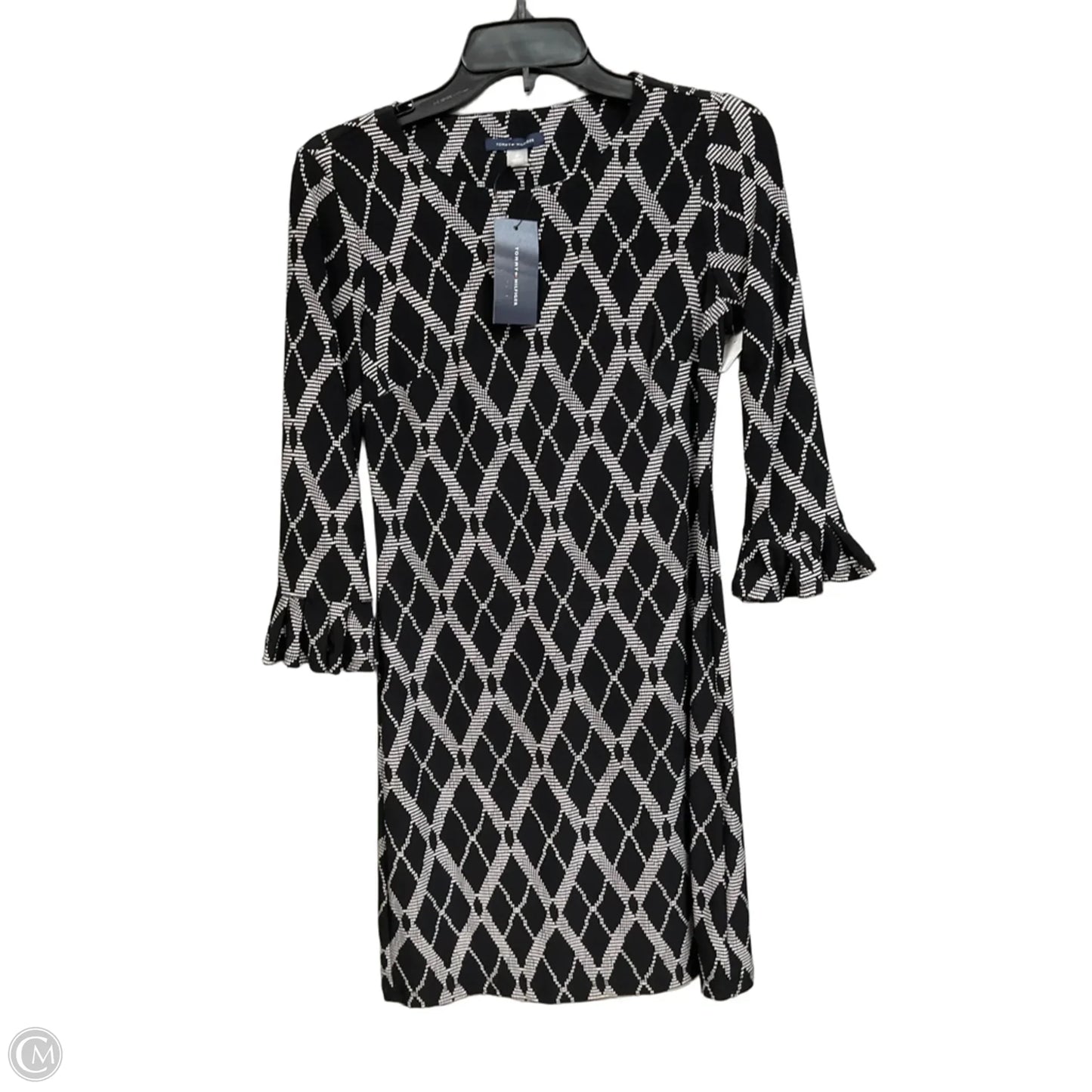 Dress Casual Short By Tommy Hilfiger In Black & White, Size: Xs