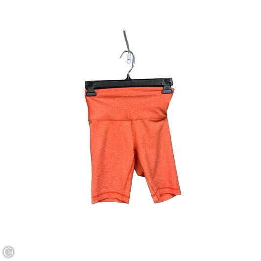 Athletic Shorts By Lululemon In Orange, Size: S