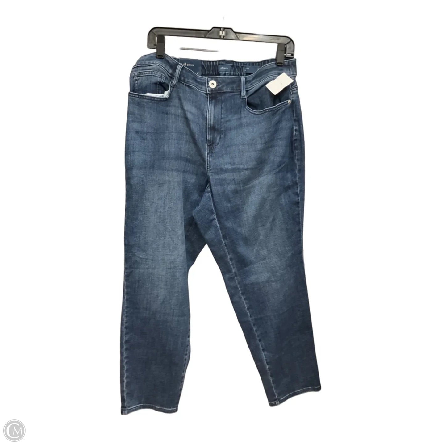 Jeans Skinny By J. Jill In Blue Denim, Size: 16